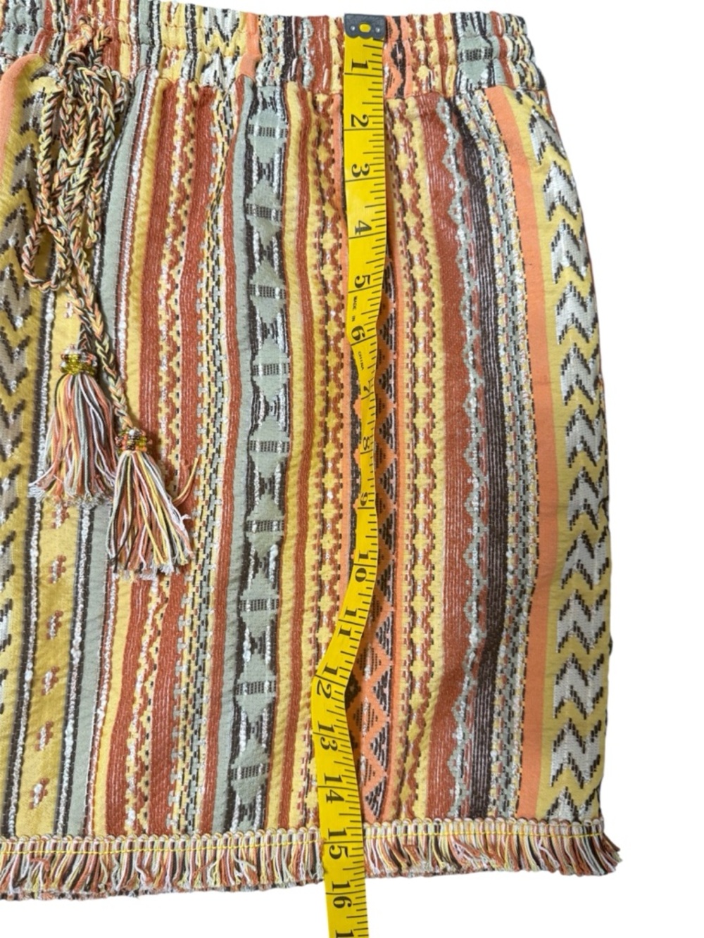 Calypso St. Barth Gideona Embroidered Bohemian Mini Skirt Medium M Retail $195 - Picture 8 of 11